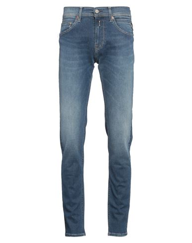 Replay Man Jeans Blue Size 31w-30l Cotton, Polyester, Elastane In Blue