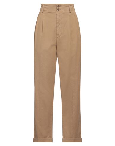 Aspesi Pleat-detail Straight-leg Trousers In Brown