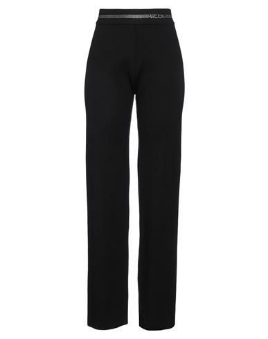 Gcds Woman Pants Black Size L Viscose, Polyester, Polyamide In Black