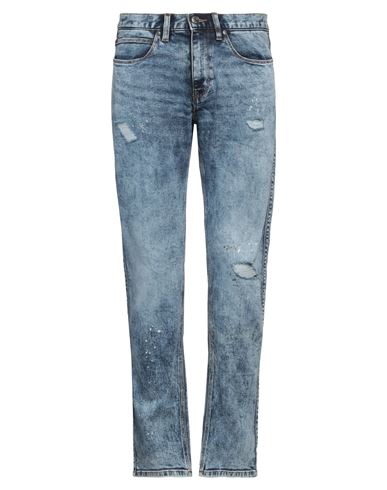 Hugo Boss Boss Man Jeans Blue Size 30w-30l Cotton, Elastane In Blue