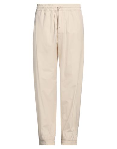 Burberry Prorsum Man Pants Cream Size 40 Cotton, Viscose, Polyester In White