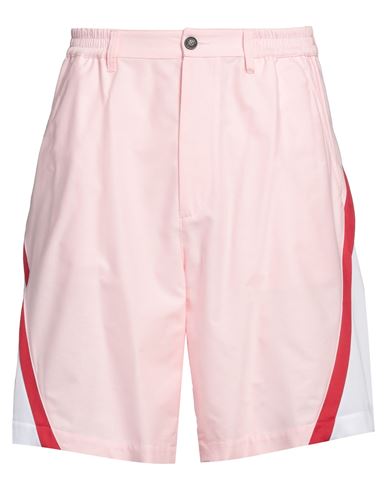 DSQUARED2 DSQUARED2 MAN SHORTS & BERMUDA SHORTS PINK SIZE 32 COTTON, POLYESTER 