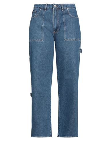 Oval Square Woman Jeans Blue Size 31 Cotton In Blue