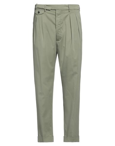 Lardini Man Pants Sage Green Size 40 Cotton, Lyocell, Elastane In Sage Green