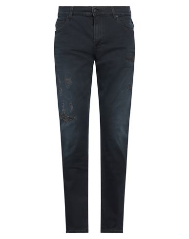 Shop Replay Man Jeans Blue Size 36w-32l Cotton, Polyester, Elastane