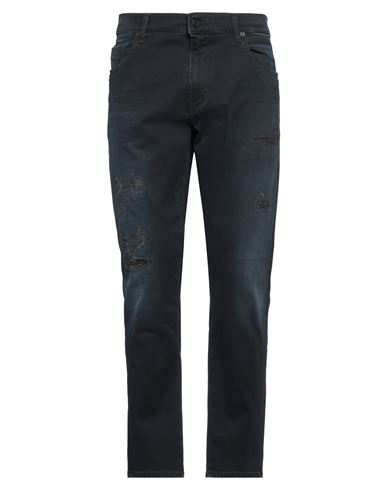 Shop Replay Man Jeans Blue Size 34w-30l Cotton, Polyester, Elastane