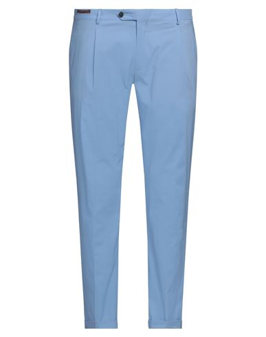 Moro Man Pants Light Blue Size 38 Cotton, Polyamide, Elastane