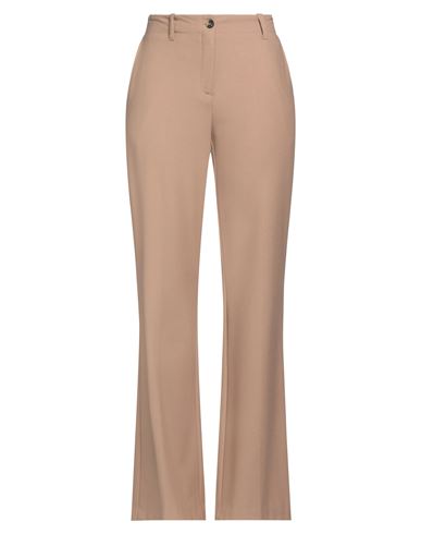 Ballantyne Woman Pants Camel Size 6 Virgin Wool, Elastane In Beige