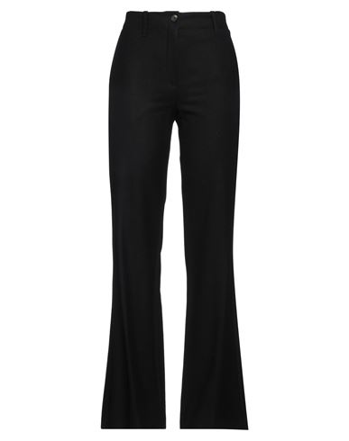 Ballantyne Woman Pants Black Size 2 Virgin Wool, Elastane