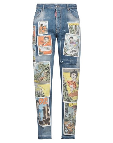 Dsquared2 Jeans  Men Color Multicolor In Blue