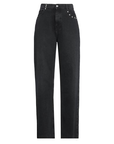 Ba&sh Ba & Sh Woman Jeans Black Size 10 Cotton, Polyester In Black