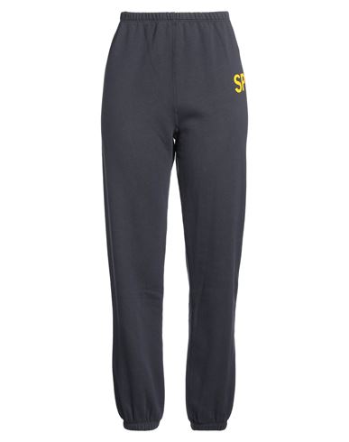 Sprwmn Woman Pants Charcoal Size L Cotton In Grey