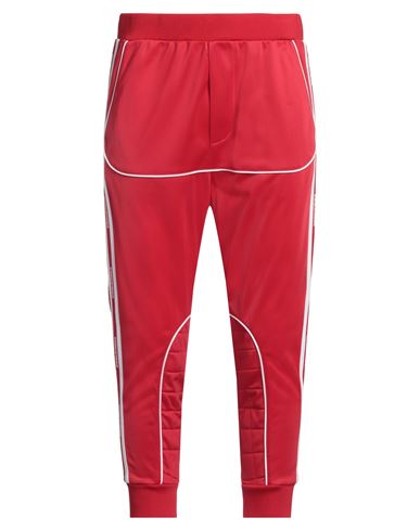 Dsquared2 Man Pants Red Size L Polyester In Red