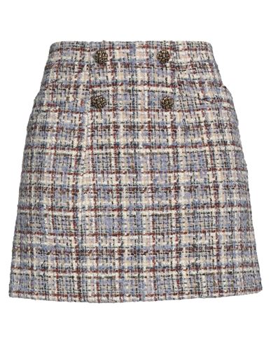 Ba&sh Wool-blend Mini Skirt In White