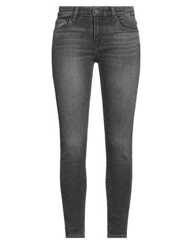 Ag Jeans Woman Jeans Black Size 27 Cotton, Polyester, Elastane In Black