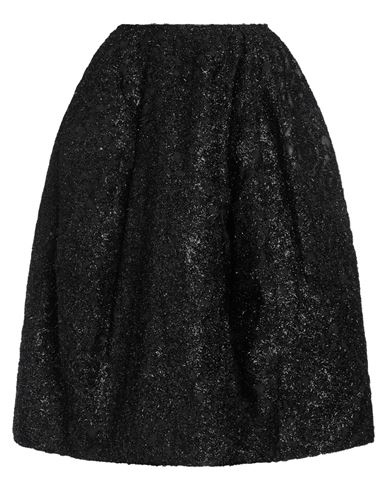 COMME DES GARÇONS COMME DES GARÇONS WOMAN MIDI SKIRT BLACK SIZE L POLYESTER 