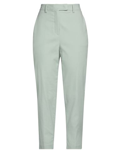 Luisa Cerano Woman Pants Sage Green Size 14 Cotton, Lyocell, Elastane In Sage Green