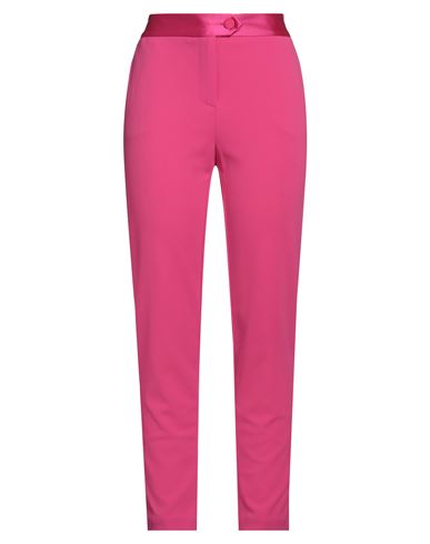 Imperial Woman Pants Fuchsia Size M Polyester, Elastane In Pink