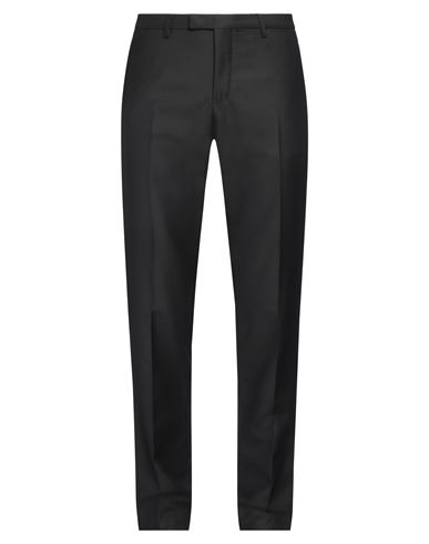 Boglioli Man Pants Midnight Blue Size 40 Virgin Wool In Black
