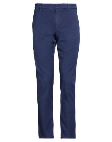 Dondup Cuffed-hem Trousers In Blue