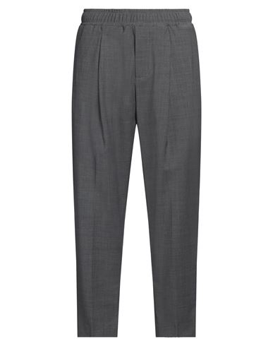 Shop Entre Amis Man Pants Grey Size 35 Wool, Polyester, Elastane