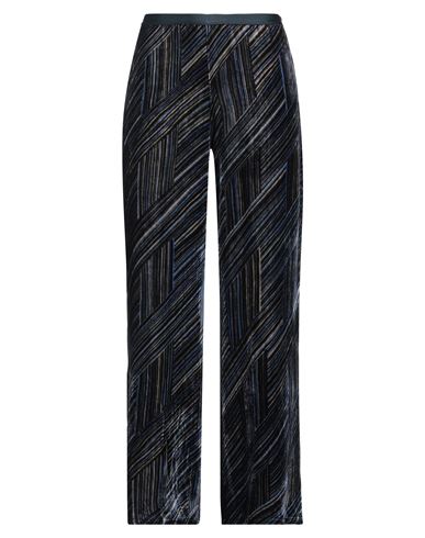 Siyu Woman Pants Navy Size 6 Viscose, Silk In Navy