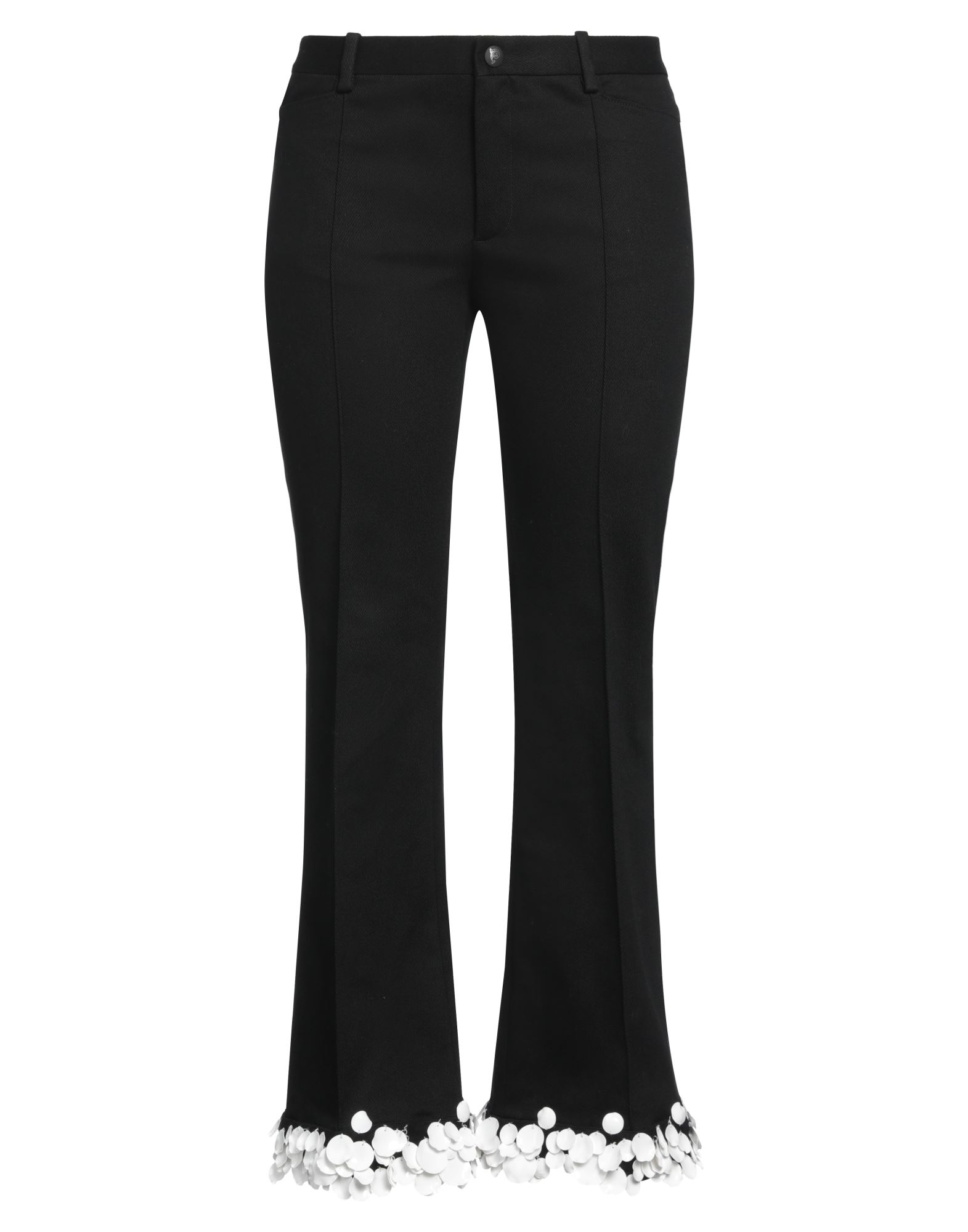 《セール開催中》PUCCI レディース パンツ ブラック 42 コットン 98% / ポリウレタン 2%