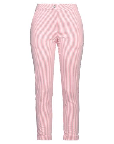 Daniela Drei Woman Pants Pink Size 12 Polyester, Viscose, Elastane In Pink