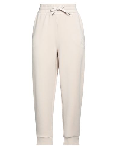 Armani Exchange Woman Pants Beige Size L Modal, Polyester, Elastane In Beige