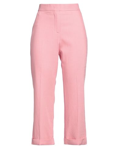 Msgm Woman Pants Pink Size 4 Viscose, Polyester, Elastane In Pink