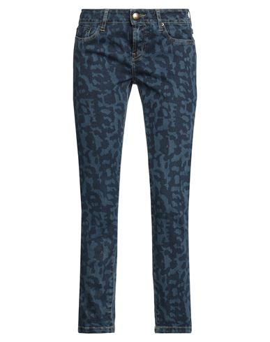 Grifoni Woman Jeans Blue Size 29 Cotton, Elastomultiester, Elastane In Blue