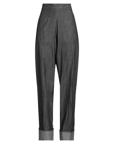 Collection Privèe Collection Privēe? Woman Pants Black Size 10 Cotton In Black