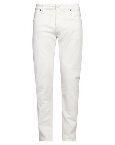 Pmds Premium Mood Denim Superior Man Jeans White Size 34 Cotton, Elastane In White