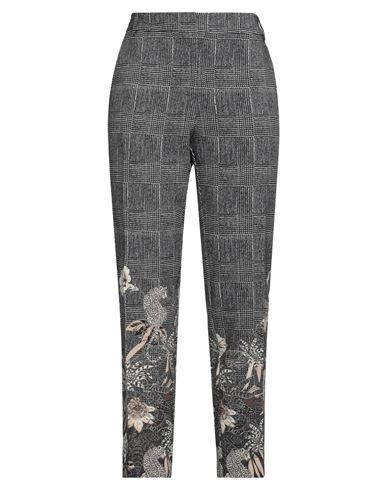 The Abito Milano Woman Pants Black Size 8 Polyester, Elastane In Black