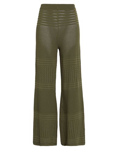 Twinset Woman Pants Military Green Size S Polyamide In Green