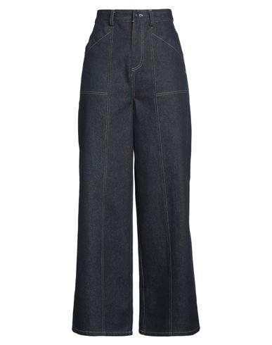 Pantalones vaqueros Mujer Azul marino M-32L Mujer
