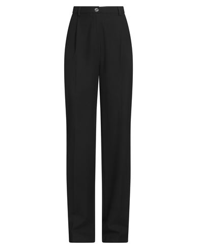 Ice Play Woman Pants Black Size 6 Polyester, Viscose, Elastane In Black