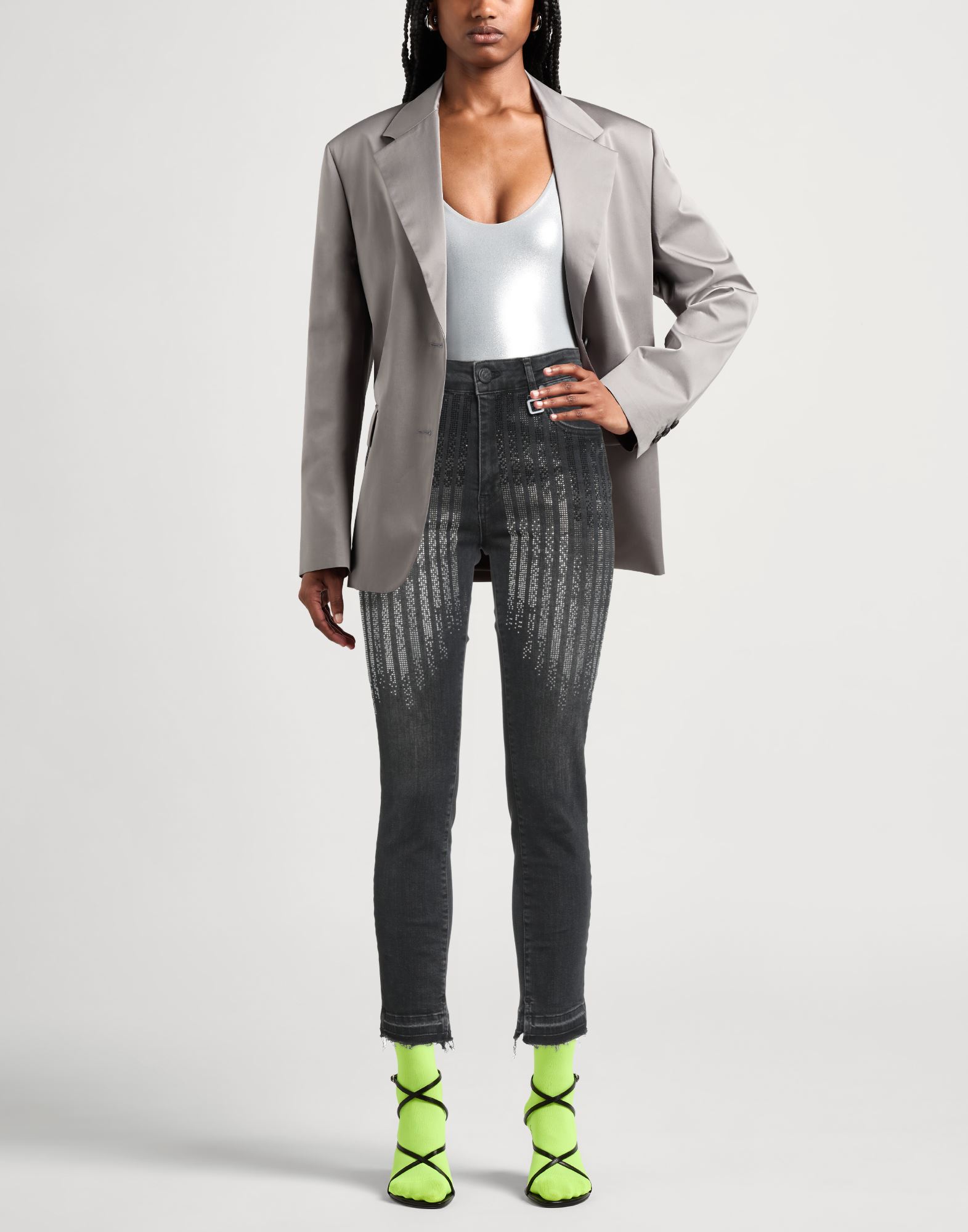  Gaëlle Paris - Hosen & Röcke - Jeanshosen - On Yoox.com 