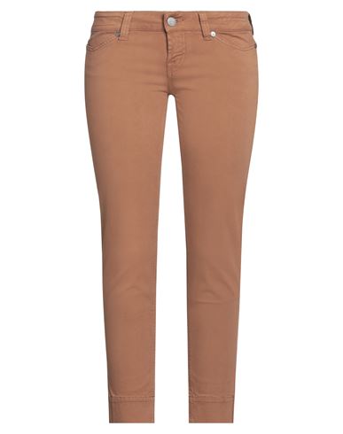 Jacob Cohёn Woman Pants Brown Size 29 Cotton, Elastane In Brown