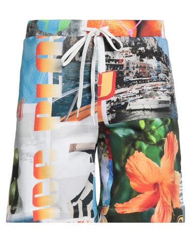 ICE PLAY ICE PLAY MAN SHORTS & BERMUDA SHORTS ORANGE SIZE S COTTON 