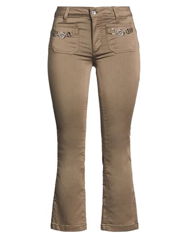 Liu •jo Woman Pants Military Green Size 25w-28l Cotton, Polyester, Elastane