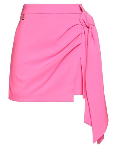 Relish Woman Shorts & Bermuda Shorts Magenta Size 8 Polyester, Elastane