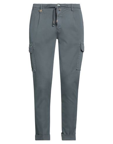 Barbati Man Pants Grey Size 36 Cotton, Elastane