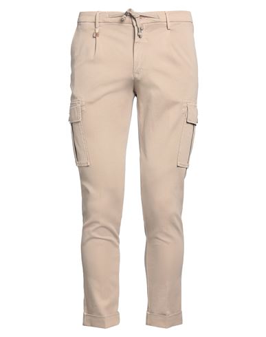 Barbati Man Pants Beige Size 36 Cotton, Elastane