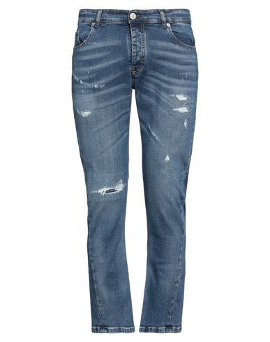 Pmds Premium Mood Denim Superior Man Jeans Blue Size 34 Cotton, Elastane