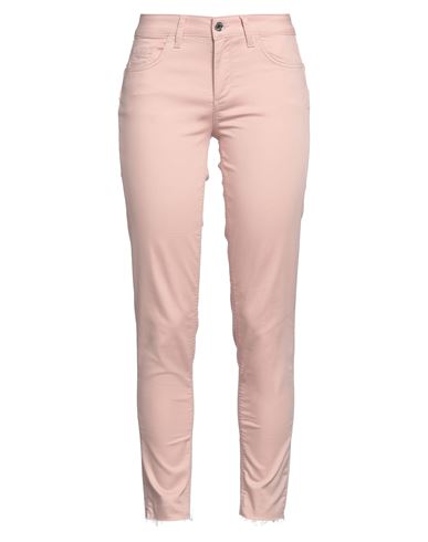 Liu •jo Woman Pants Light Pink Size 26w-28l Cotton, Polyester, Elastane