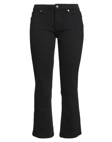 Silvian Heach Woman Jeans Black Size 24 Cotton, Elastane In Black