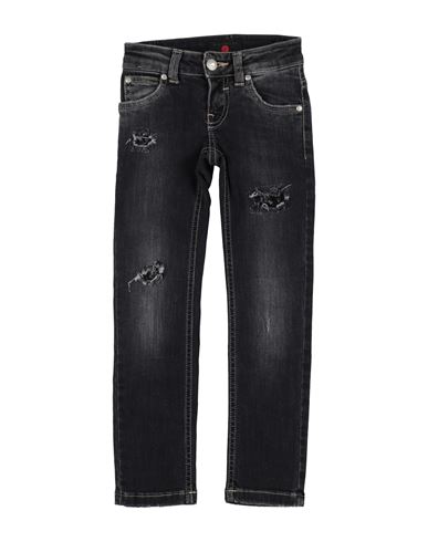 Richmond Toddler Girl Jeans Black Size 7 Cotton, Elastane In Black