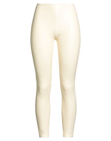 Wolford Woman Pants Cream Size 10 Polyurethane In White