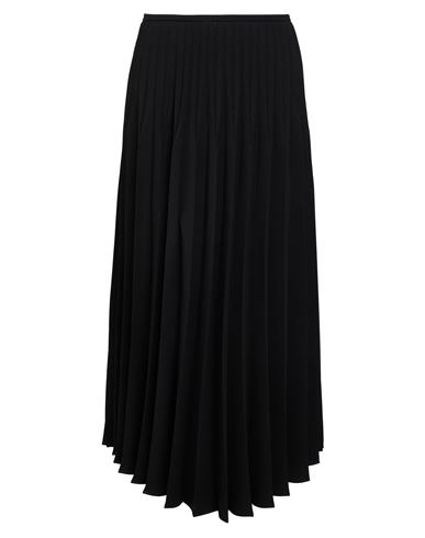 Meimeij Woman Midi Skirt Black Size 8 Polyester In Black